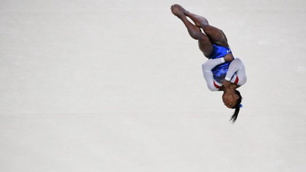 Simone Biles é dona da mais difícil rotina de solo