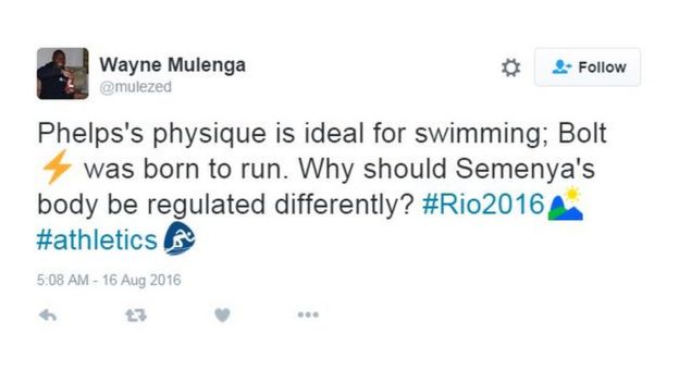 Phelps double standards tweet