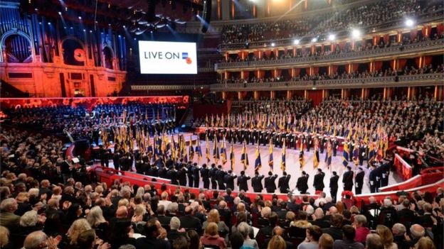 Concierto por Remembrance Sunday en el Royal Albert Hall 2015 Concierto en el Royal Albert Hall 2015