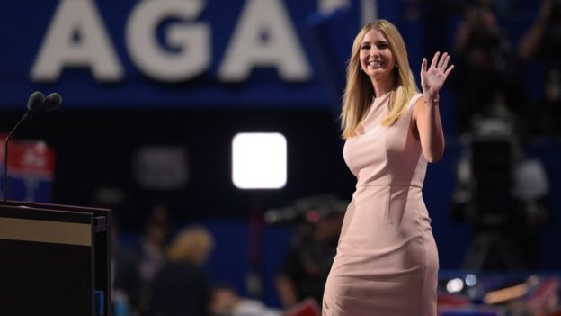 Ivanka Trump.