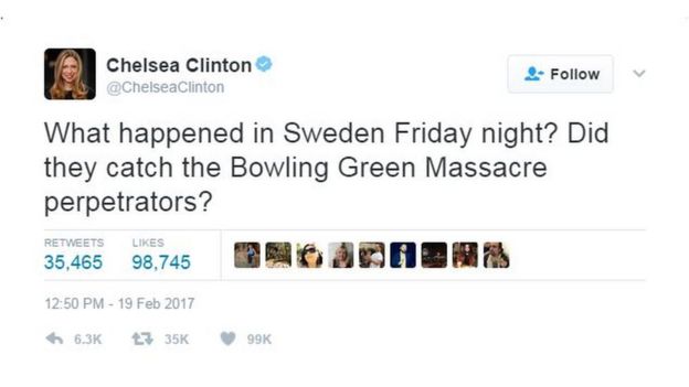 Chelsea Clinton tweets