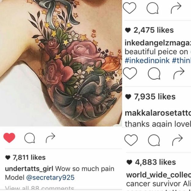 La foto del tatuaje de Alison