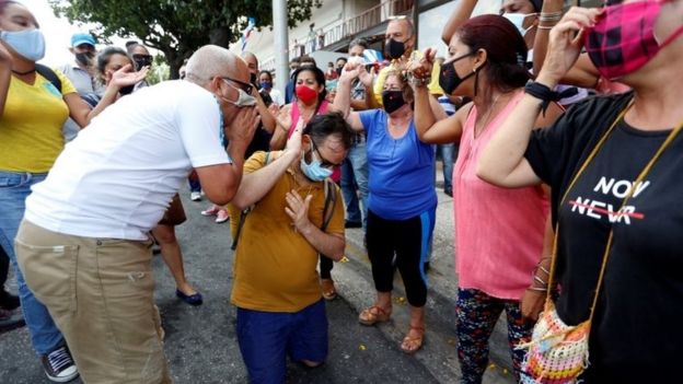 Protestas En Cuba Nuestro Pueblo Es Heroico Las Voces De Los