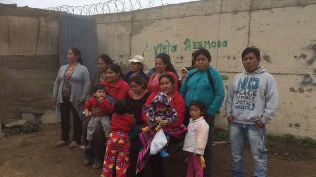 Residents of Nueva Rinconada