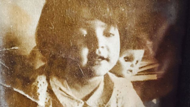 Masooma Ranalvi as a little girl
