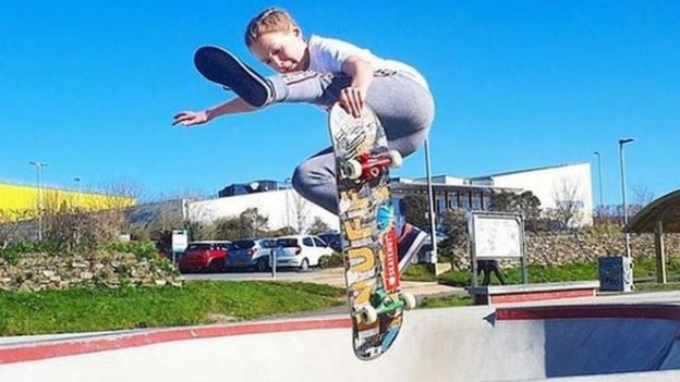 Arisa Trew Year Old Skateboarder Lands First Female In A