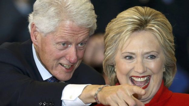 Bill y Hillary Clinton