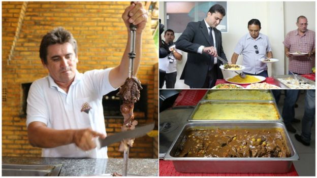 Churrasco de carne de jumento organizado em 2014 por promotor no Rio Grande do Norte