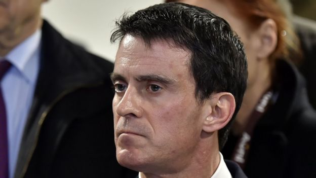French Prime minister Manuel Valls - January 2016
