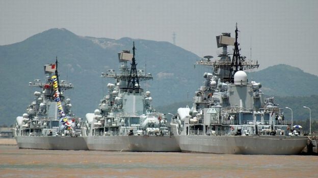 Tàu chiến thuộc hạm đội Đông Hải, Trung Quốc