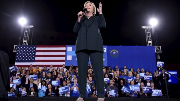 Hillary Clinton in Las Vegas, 19 Feb