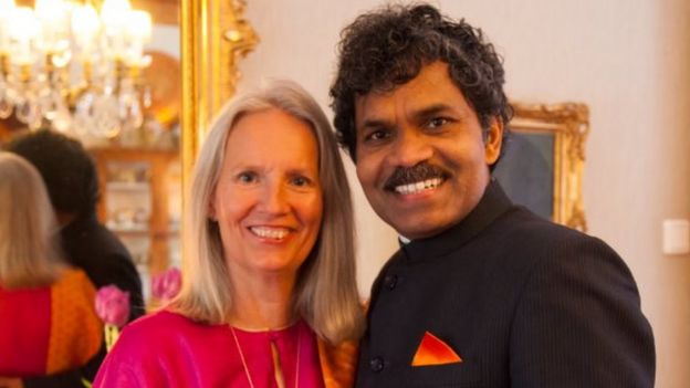 PK Mahanandia and Charlotte Von Schedvin in 2014