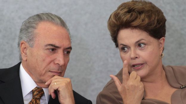 Temer y Rousseff