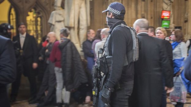 Scene in Parliament