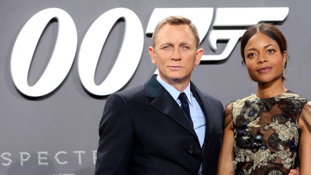 Daniel Craig and Naomie Harris