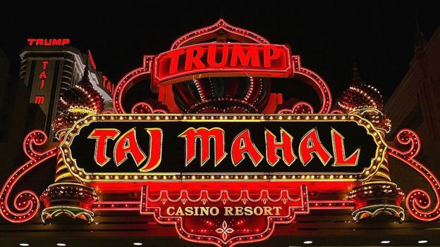 Mr Trump sold off his casinos after the resorts underwent years of financial problems