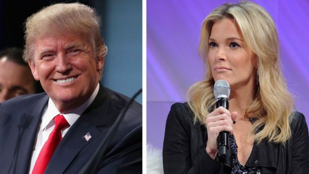 Donald Trump y Megyn Kelly