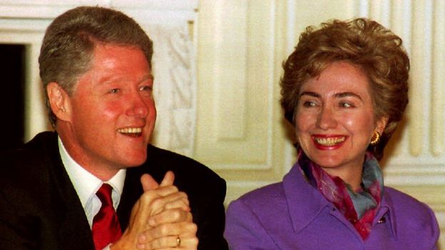 Clintons in 1993
