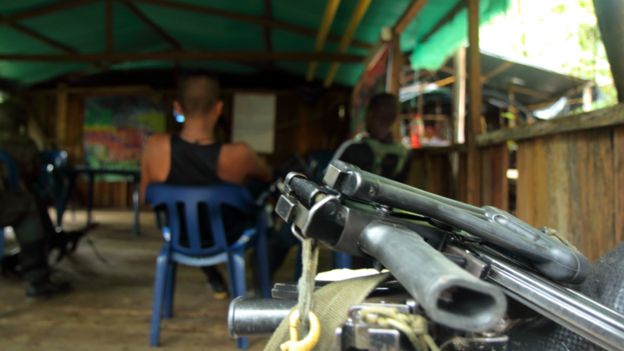 Campamento de las FARC