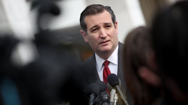 Mr Cruz has suggested that police patrol Muslim neighbourhoods in the US to deter terrorism