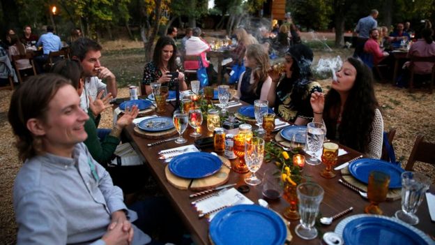 Mesa de fiesta