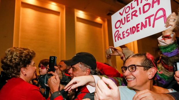 Como possibilidade de voltar é remota, Dilma passou a defender antecipação das eleições
