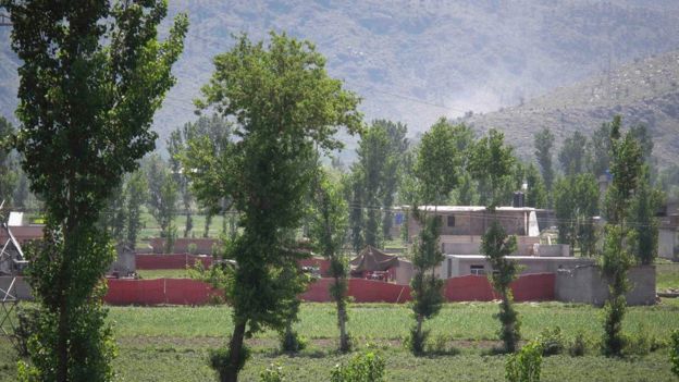 Compound where Osama Bin Laden was killed in Abbottabad, Pakistan