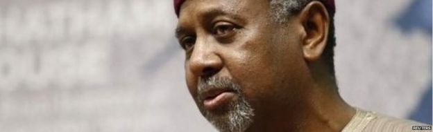 Former Nigeria's national security adviser, Sambo Dasuki