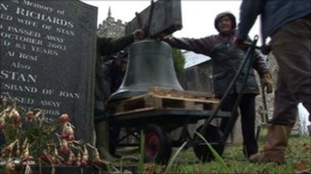 Restoration For The Silent Bells Of A Devon Church Bbc News