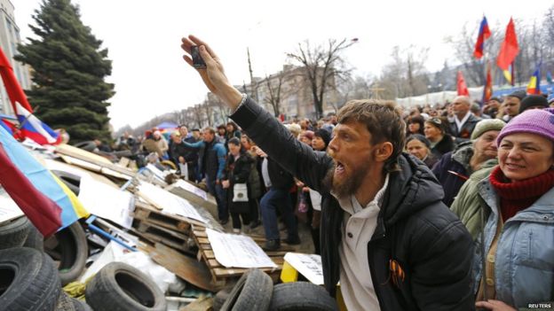 In Pictures Ukraine Crisis BBC News