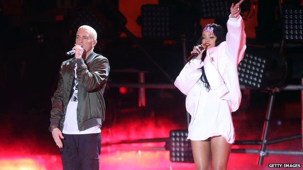Eminem and Rihanna