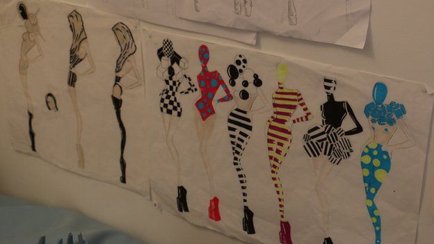 Designs for costumes