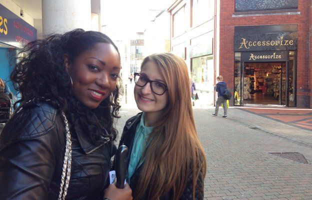 Rochelle and Sunny go to Lampeter University