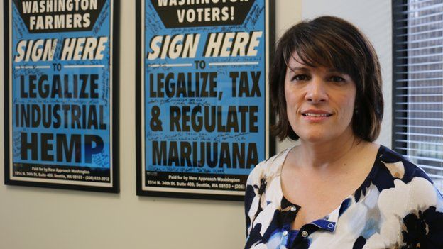 Alison Holcomb led the campaign for cannabis to be legalised in Washington