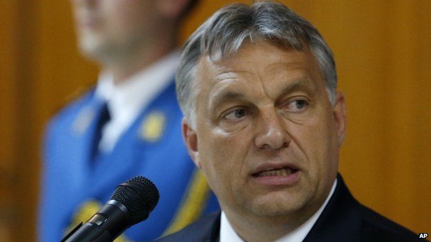 Hungary PM Orban Condemns EU Sanctions On Russia BBC News