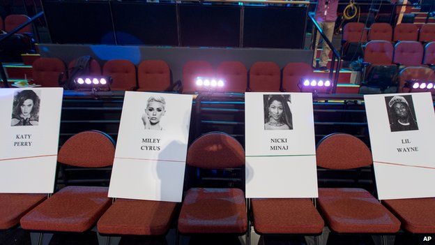 Place holders on chairs