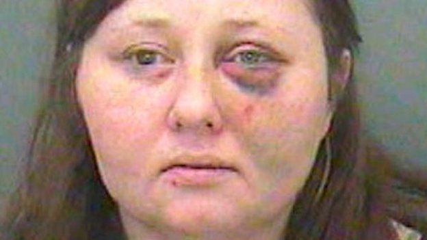 Gemma Hollings was jailed for eight years after being convicted for two counts of grievous bodily harm.