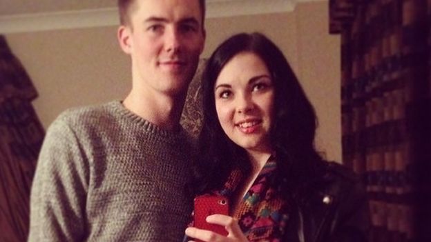 Amy Totterdell and Shaun Brotherston had been together for three years