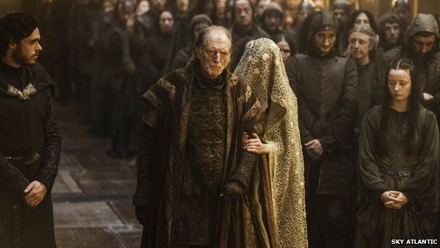 The Red Wedding features in the 9th episode of the third season of Game of Thrones