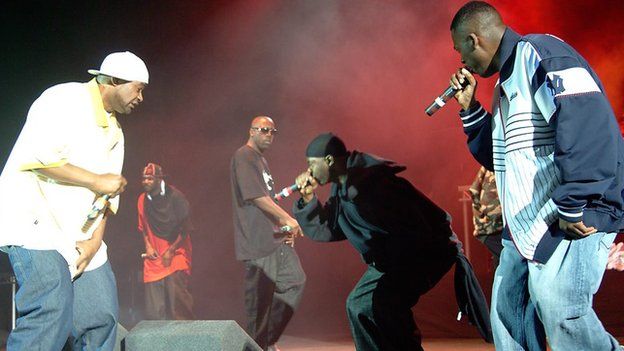 Wu-Tang Clan performing
