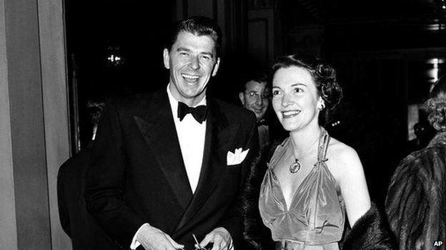 Ronal Reagan & Nancy Davis
