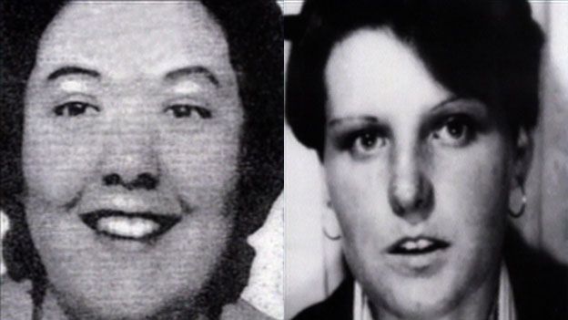 Agnes Cooney and Anna Kenny are thought to have been murdered by Sinclair - _78886344_agnes_cooneyand-annakkenny