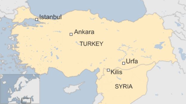 Syria map