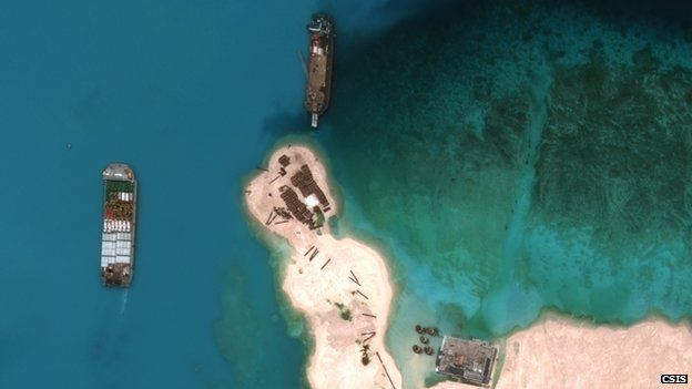 Mischief Reef, March 2015