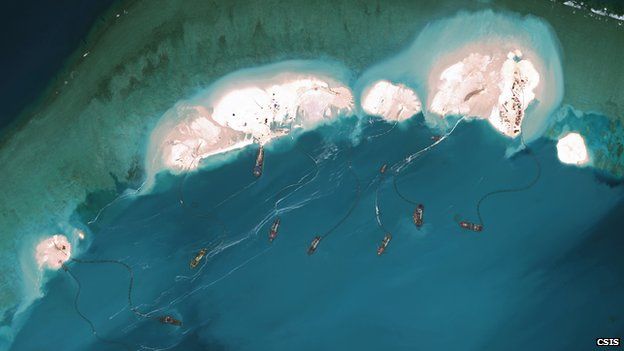 Mischief Reef, March 2015