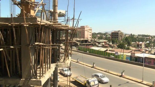 Construction in Addis Ababa