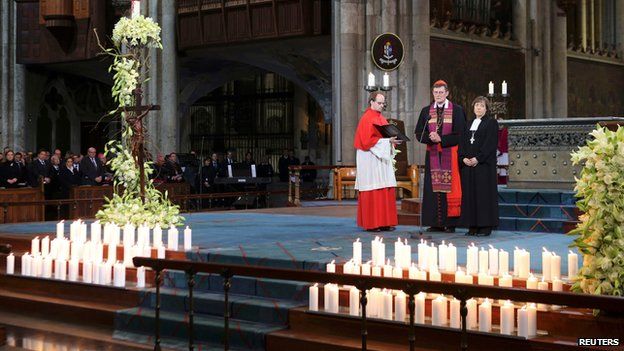 Memorial service at Cologne Cathedral on 17 April 2015