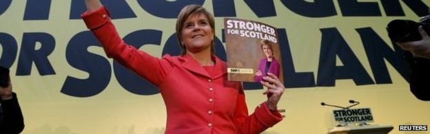 Election 2015: SNP will represent UK interests, leader Nicola.