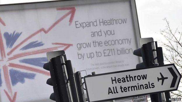 Heathrow expansion poster