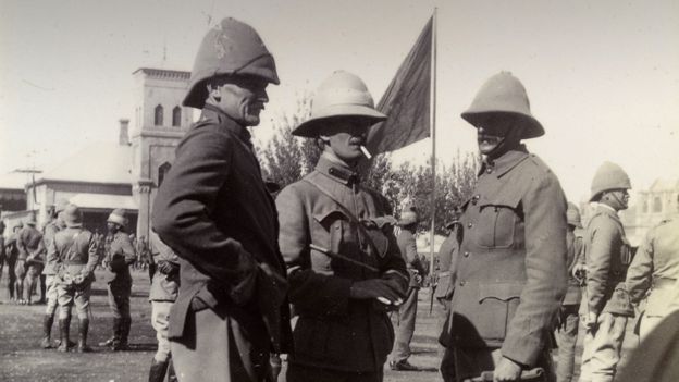Boer War soldiers, circa 1900